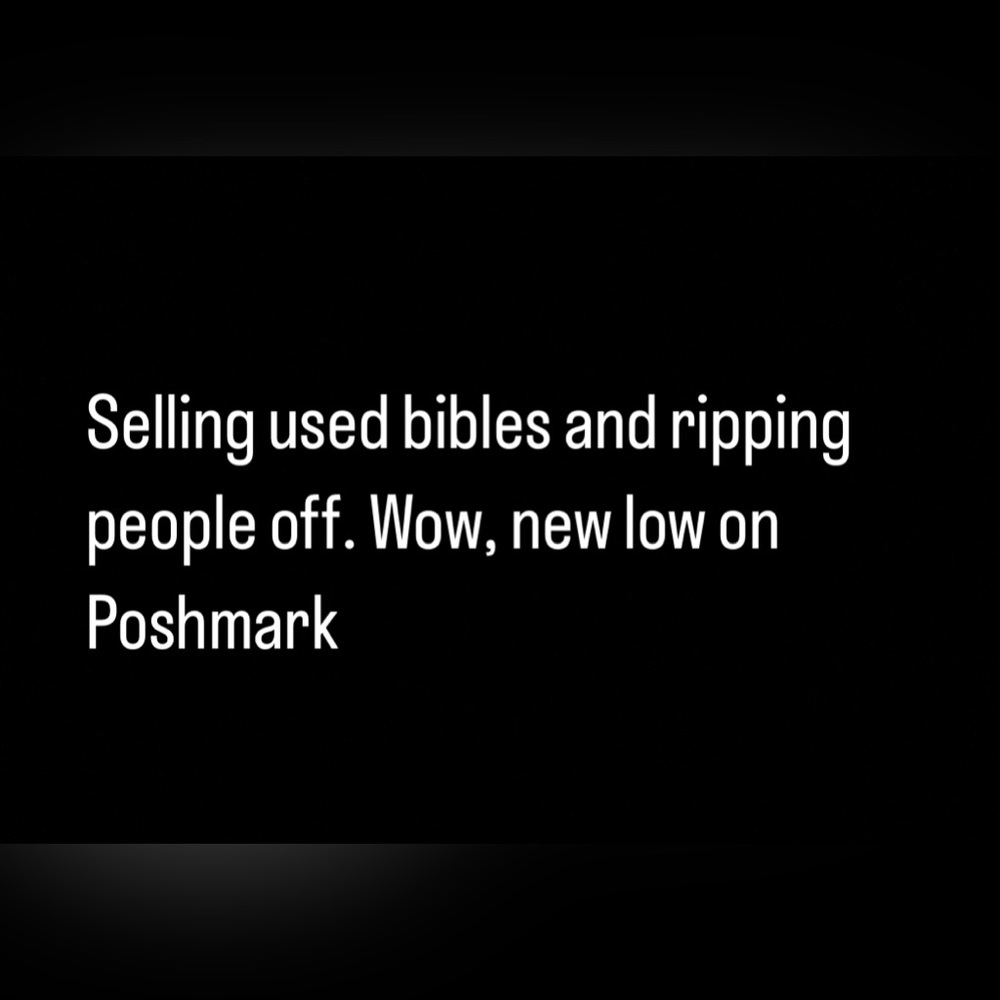 Over charging for a BIBLE